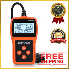 Diagnosi Auto ODB2 Scanner tester funzioni rilevamento della batteria 12V