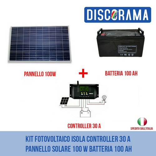 Kit fotovoltaico isola - fotovoltaico,
