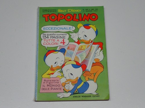 Topolino 289 del - topolino,