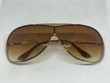 Occhiali da sole vintage a mascherina Morange anni 80