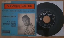 George Cates Stardust twist London 7"+PS ITALY