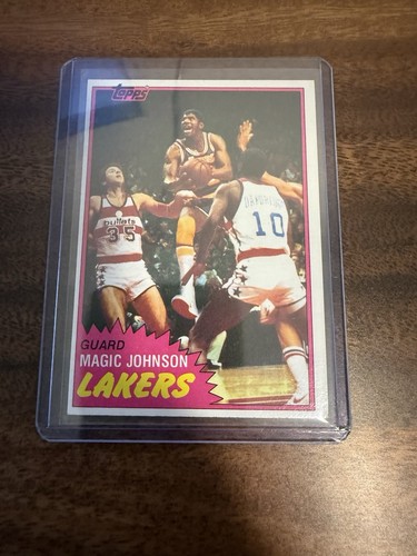 Magic johnson 1981 topps - magic,