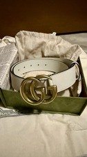 Cintura donna Gucci bianca 95