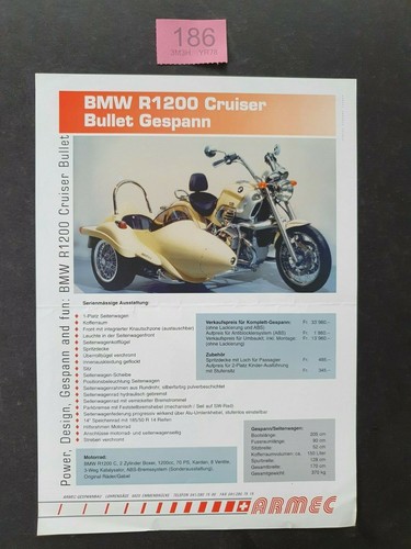 Rara brochure bmw - r, 1200