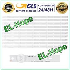 KIT 10 BARRE STRIP LED TV 40" SONY SVG400A81-REV3-121114 KDL40R450A KDL40R473A