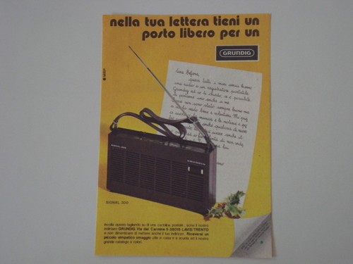Advertising pubblicità 1973 - advertising,