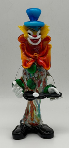 Clown vetro murano - di,