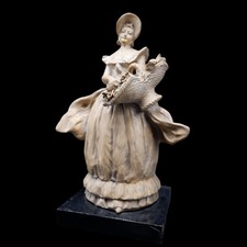 SCULTURA DAMA TERRACOTTA