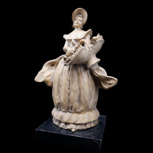 Scultura dama terracotta - dama,