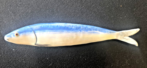 Pesce sardina ceramica vintage