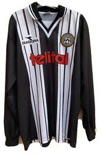 Rara maglia Shirt Trikot Udinese Match Worn Amoroso Diadora Telital Udine Zico