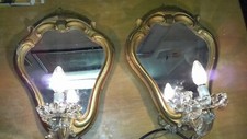 Coppia specchi applique
