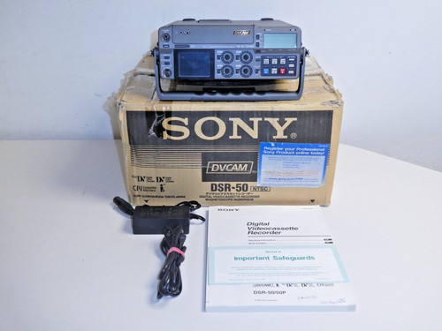 Sony dsr high - sony, dsr-50