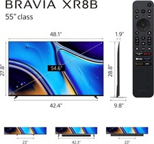 Sony 55” class BRAVIA 8 OLED