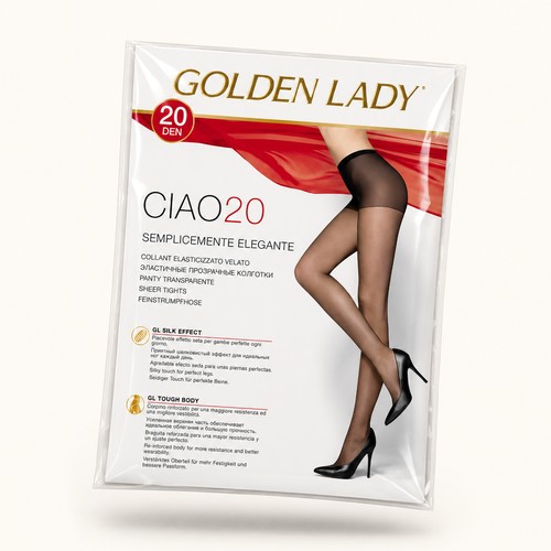 Collant golden lady - golden,