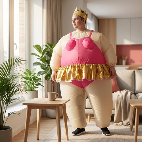 Costume gonfiabile sumo - costume, per