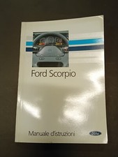 FORD SCORPIO LIBRETTI USO MANUTENZIONE ORIGINALE 1990