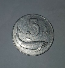 Moneta Rara Da 5 Lire Del 1952