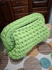 Borsa Clutch all'uncinetto