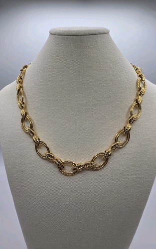 Collana catena foglia - , napier