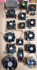 Lotto 16 ventole e dissipatori