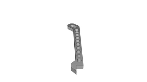 Staffa supporto luci - supporto, per