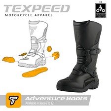 Pelle motocicletta stivali - pelle,