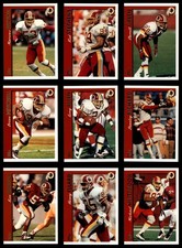 Topps Redskins 1997 set squadra quasi completo 8 - quasi nuovo/MT 6774842 (11/12 carte)