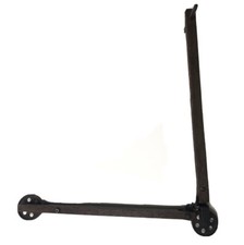 Antico Monopattino in Legno per Bambini 2 Ruote Kick Bike 23” X 3 3/8” X 28” Primitivo