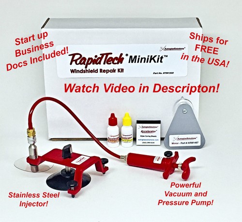 Rapidtech minikit auto glass - minikit,