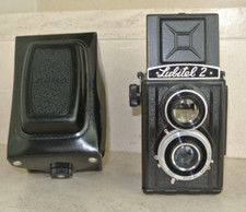 LOMO LUBITEL 2 FOTOCAMERA VINTAGE BIOTTICA TLR MADE IN USSR