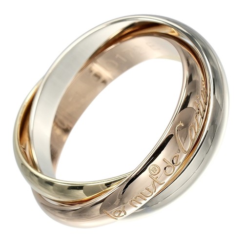 Cartier anello trinità - trinità, 0,1"