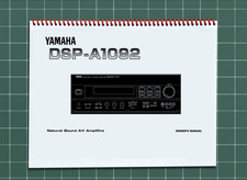Yamaha DSP-A1092 — Manuale