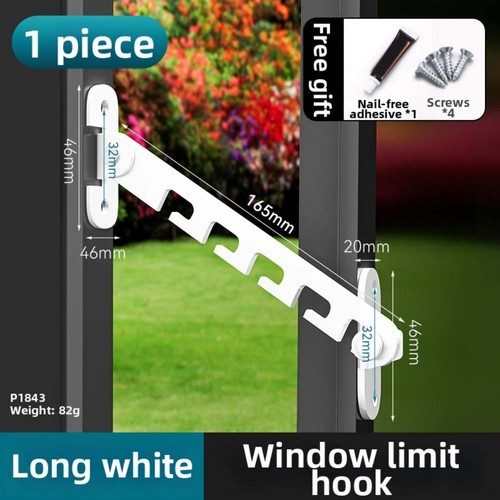 Limitatore finestra 30x30x2cm - limitatore,