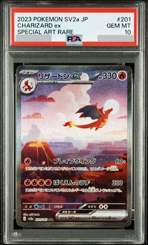 Carta pokemon psa10 charizard - psa10,