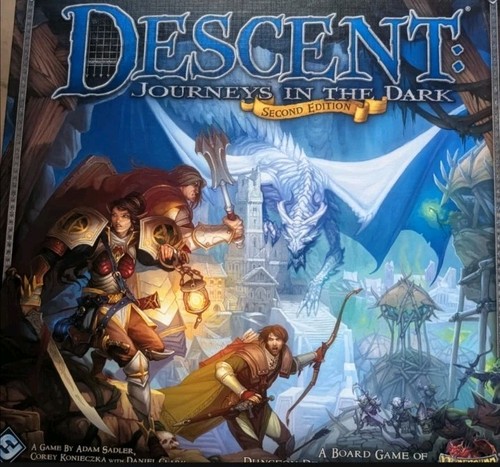 Descent journeys the dark - journeys, in
