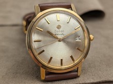 Orologio da uomo Zodiac 723-920 automatico oro vintage 35 mm