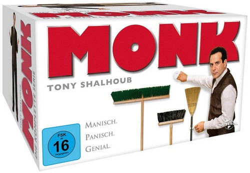 Monk gesamtbox die - monk,