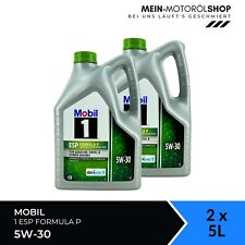 Mobil 1 ESP Formula P 5W-30 Mercedes GM Dexos2 Fiat Peugeot 2x5 litri = 10 litri