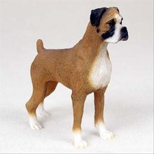 Statua statuina boxer cane non