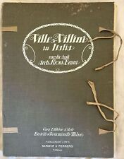 VILLE E VILLINI IN ITALIA