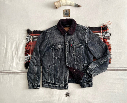 Giacca camionista sherpa levis - camionista,