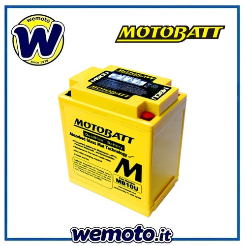 Batteria motobatt mb10u - batteria,