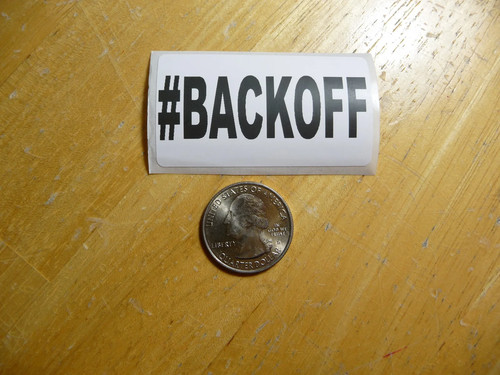 Backoff hashtag - #backoff,