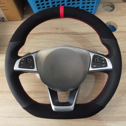 Coprivolante auto scamosciato - coprivolante,