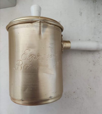 Caffettiera Tisaniera Teiera, filtro e stantuffo, alluminio, Bonomelli, vintage