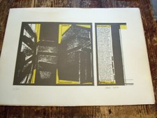 Litografia Numerata A Colori  Vinicio Berti 1969/1972