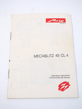 Metz 45 CL4 Flash Istruzioni