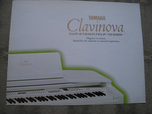 Yamaha clavinova cvp - yamaha, cvp-87