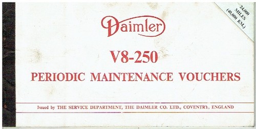 Daimler 250 berlina 1962 69 - daimler, 1962-69